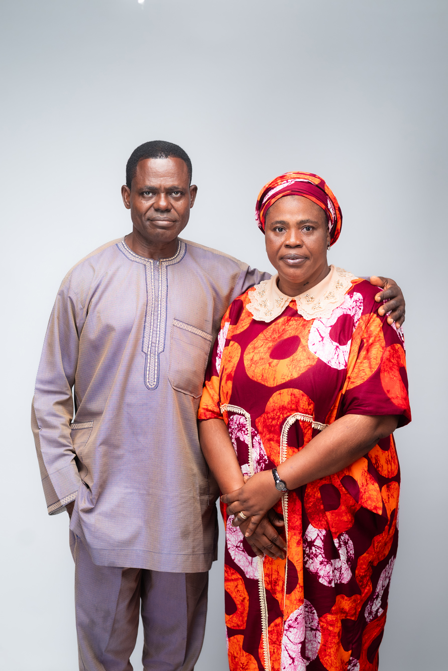 mr and pastor mrs bola izomah (pastor in charge of agodo egbe branch)